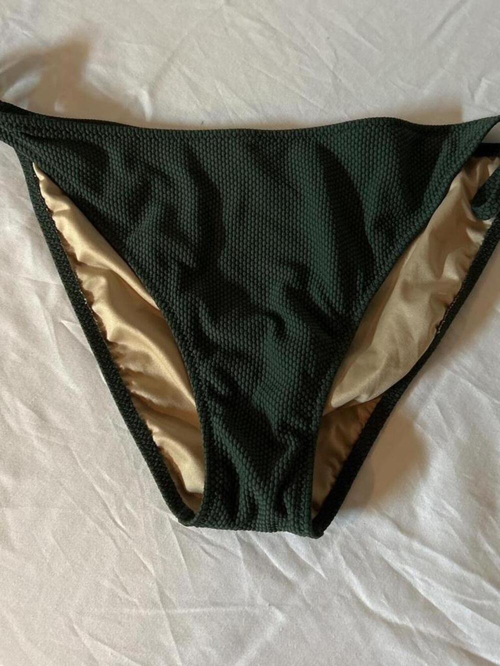Shade & Shore Women's Green Bikini-and-tankini-bottom